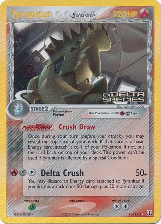 Tyranocif (16/113) (Espèce Delta) (Estampillé) [EX : Espèce Delta] 