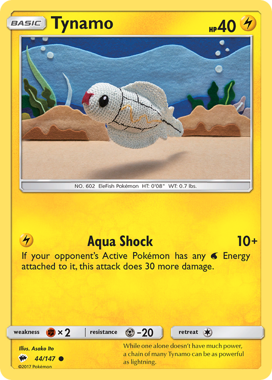 Tynamo (44/147) [Sun & Moon: Burning Shadows][Asako Ito]