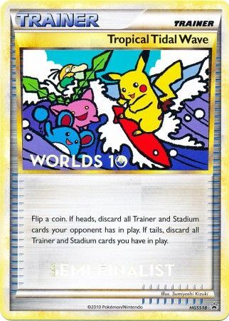 Tropical Tidal Wave (HGSS18) (Demi-finaliste) [HeartGold &amp; SoulSilver : Black Star Promos] 