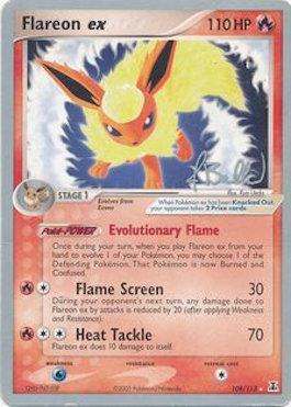 Flareon ex (108/113) (Eeveelutions - Jimmy Ballard) [Championnats du monde 2006] 