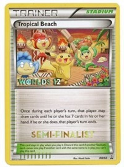 Tropical Beach (BW50) (Demi-finaliste) [Black &amp; White : Black Star Promos] 