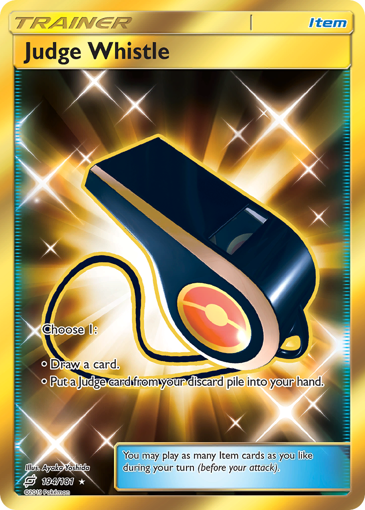 Judge Whistle (194/181) [Soleil et Lune : Faites équipe] 