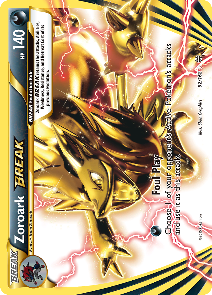 Zoroark BREAK (92/162) [XY : BREAKthrough] 