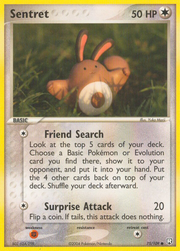 Sentret (75/109) [EX: Team Rocket Returns][Yuka Morii]