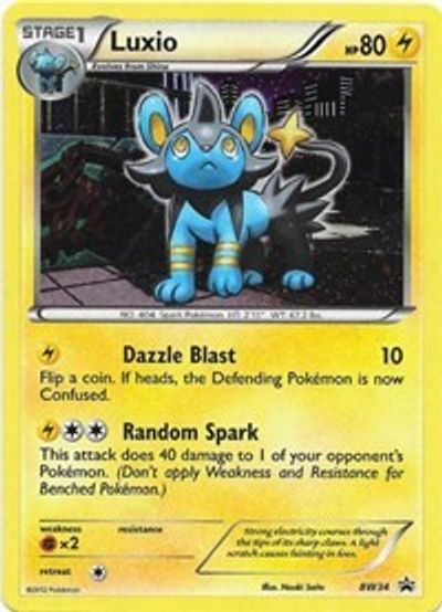 Luxio (BW34) (Cosmos Holo) [Noir et blanc : promotions Black Star] 