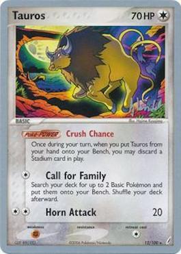 Tauros (12/100) (Empotech - Dylan Lefavour) [Championnats du monde 2008] 