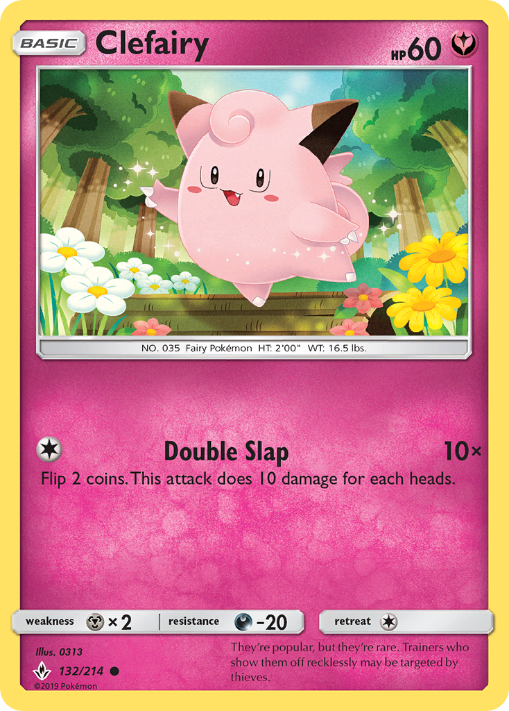 Clefairy (132/214) [Soleil et Lune : Liens Ininterrompus] 