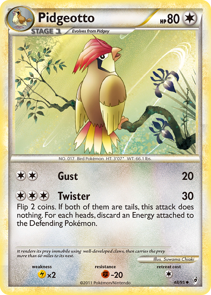 Pidgeotto (48/95) [L'appel des légendes] 