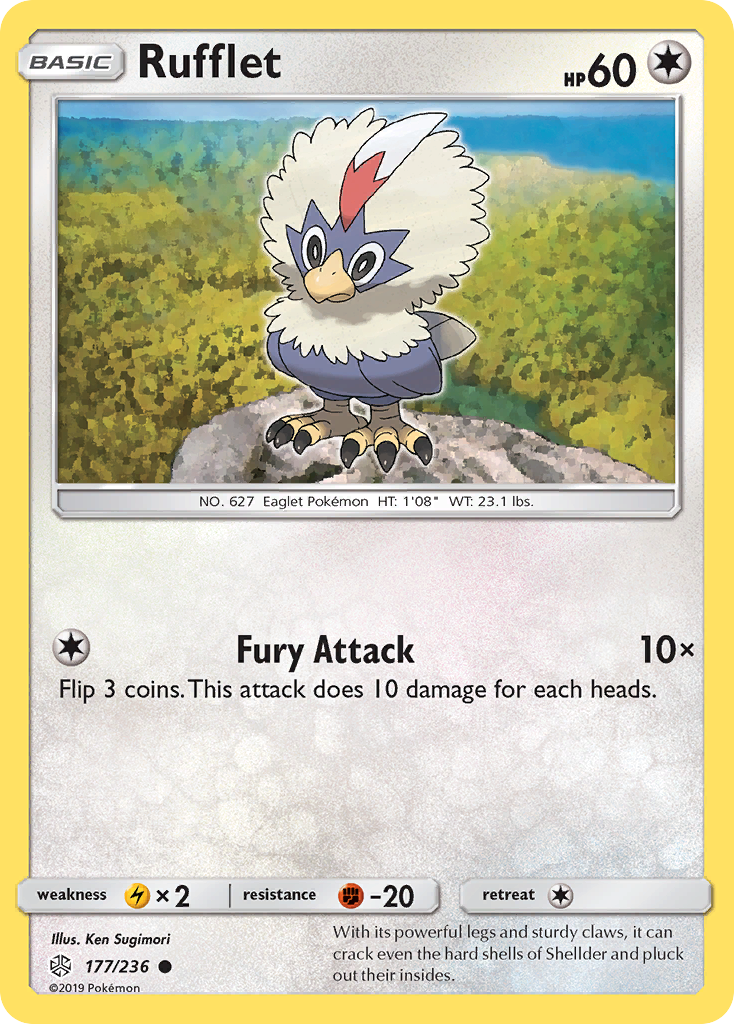 Rufflet (177/236) [Soleil et Lune : Éclipse Cosmique] 