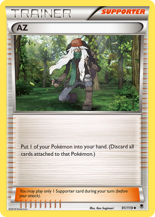 AZ (91/119) [XY : Forces fantômes] 