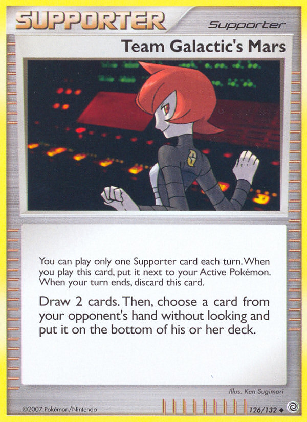 Mars de la Team Galactic (126/132) [Diamond &amp; Pearl: Secret Wonders] 