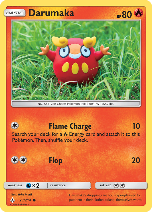 Darumaka (23/214) [Sun & Moon: Unbroken Bonds][Yuka Morii]