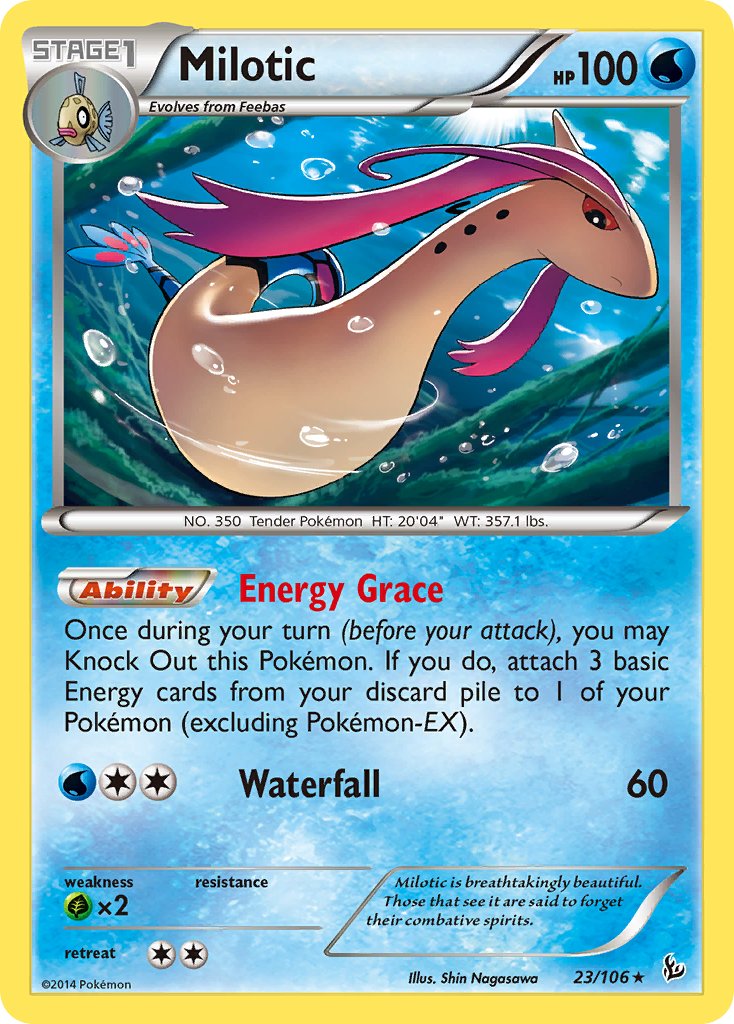 Milotic (XY Flashfire) (23/106) [Exclusivités du deck à thème] 