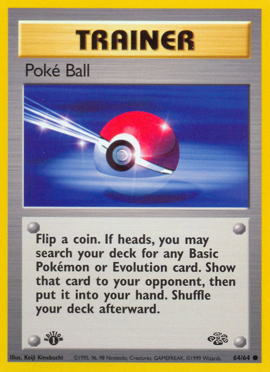 Poke Ball (64/64) [Jungle 1ère édition] 