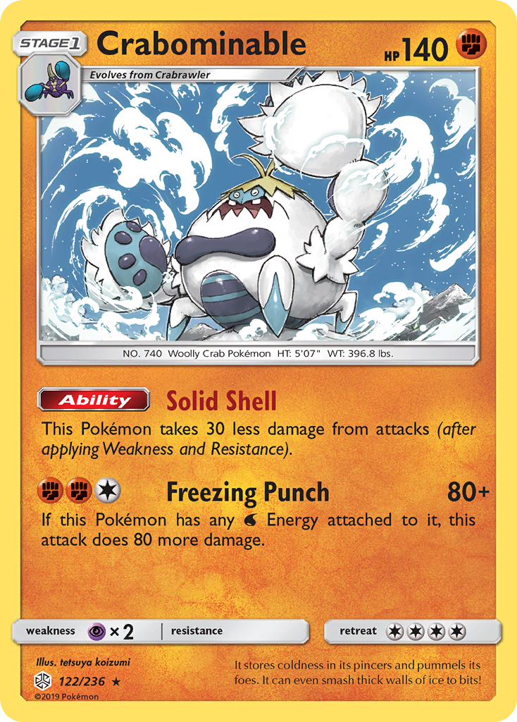 Crabominable (122/236) [Soleil et Lune : Éclipse Cosmique] 