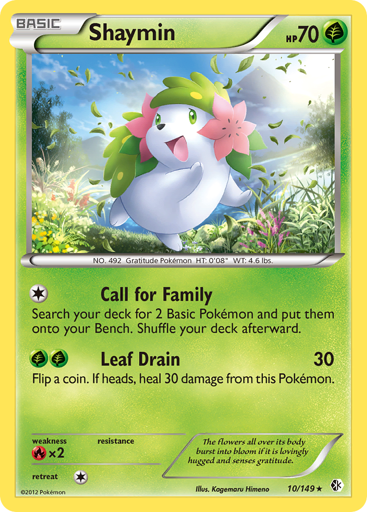 Shaymin (10/149) [Noir et blanc : frontières franchies] 