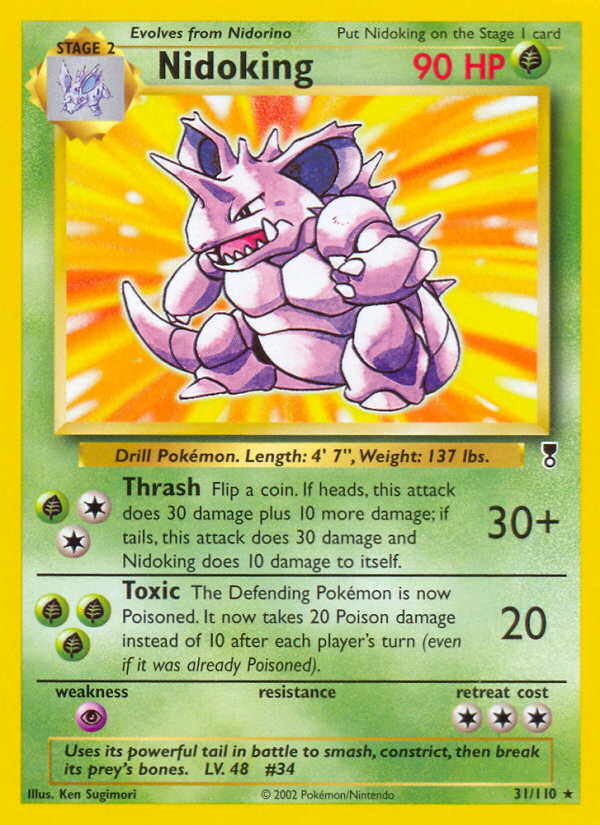 Nidoking (31/110) [Collection Légendaire] 