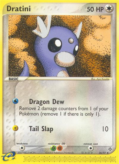Dratini (26/97) [EX : Dragon] 