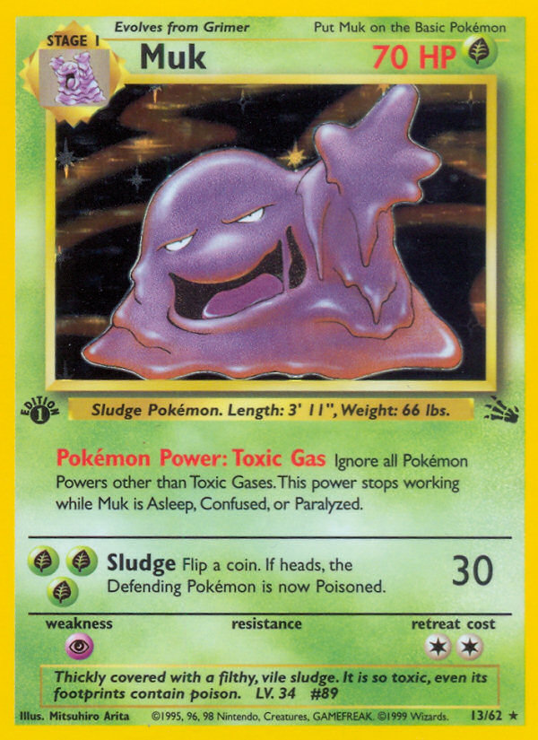 Muk (13/62) [Fossiles 1ère édition] 