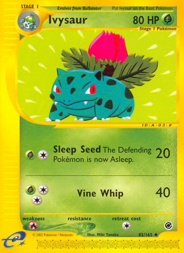 Ivysaur (82/165) [Expédition : Ensemble de base] 