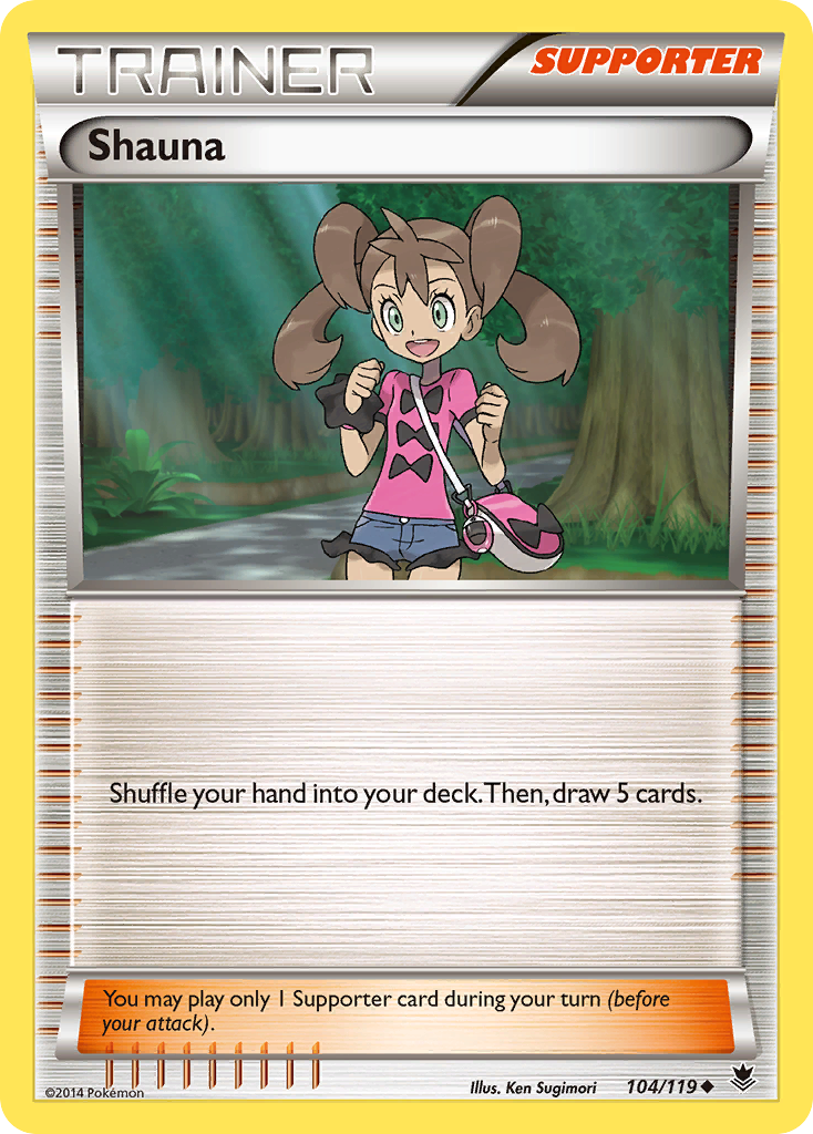 Shauna (104/119) [XY : Forces fantômes] 