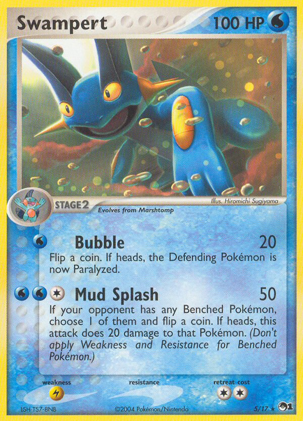 Swampert (5/17) [Série POP 1] 