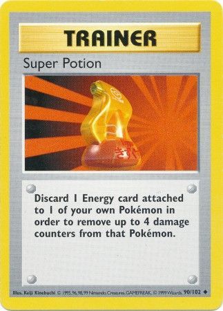 Super Potion (90/102) [Ensemble de base (sans ombre)] 