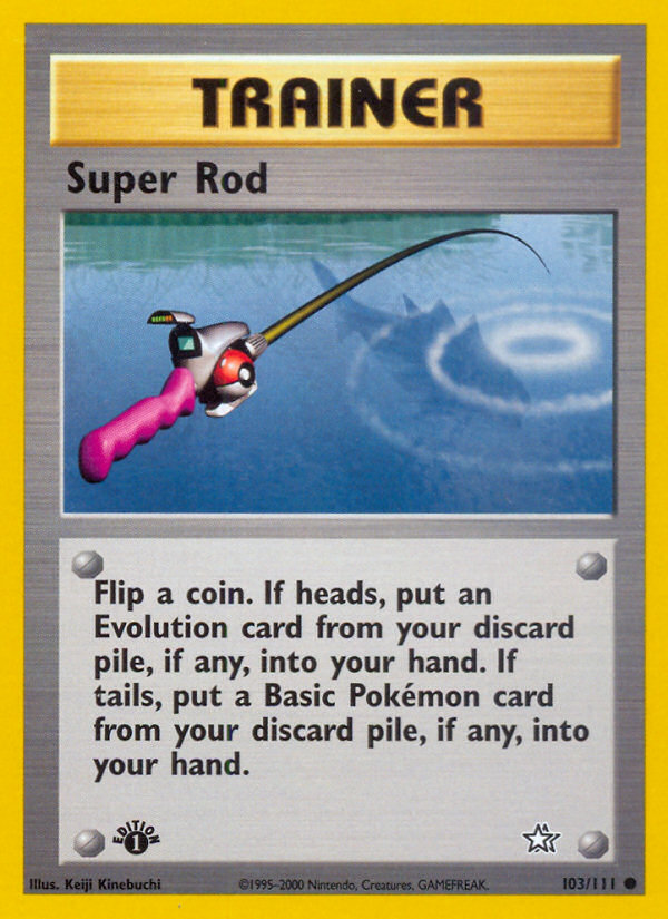 Super Rod (103/111) [Neo Genesis 1ère édition] 