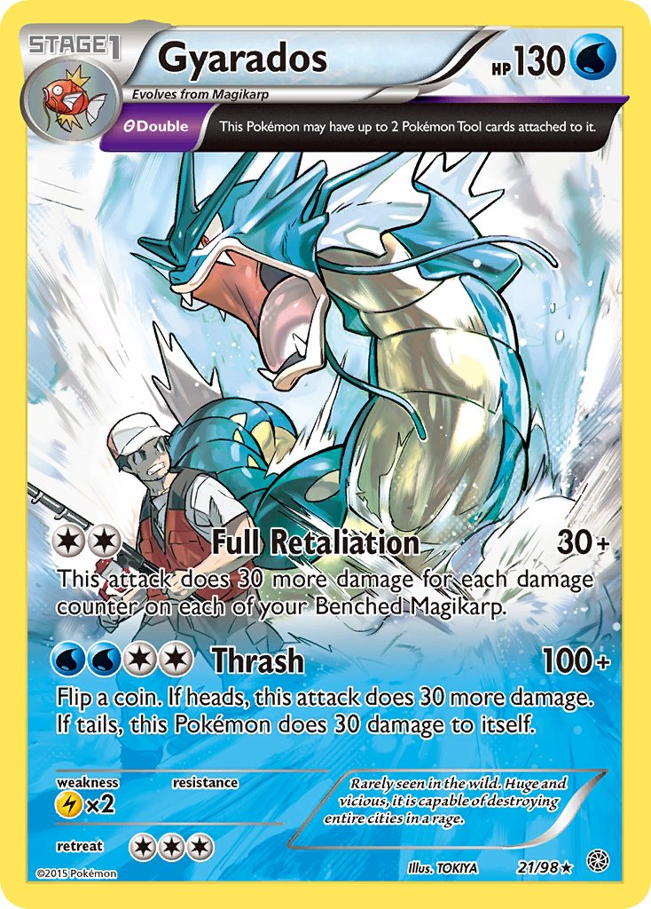 Gyarados (XY Ancient Origins Cosmos Holo) (21/98) [Exclusivités du deck à thème] 