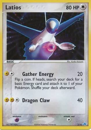 Latios (2/10) [EX : Kit de dressage - Latios] 