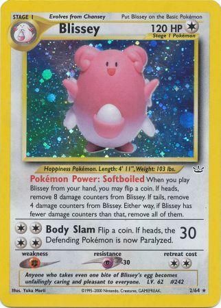 Blissey (2/64) [Neo Revelation Unlimited][Yuka Morii]