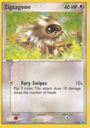 Zigzaton (7/10) [EX : Kit de dressage - Latios] 
