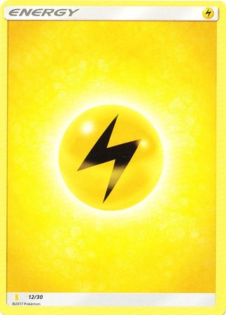 Lightning Energy (12/30) [Soleil et Lune : Kit de dressage - Alolan Raichu] 