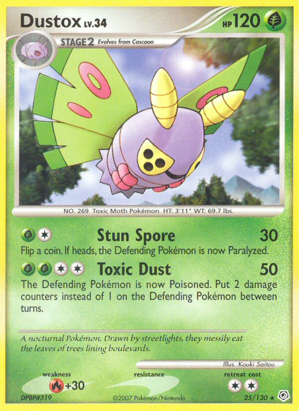 Dustox (25/130) [Diamant &amp; Perle : Ensemble de base] 