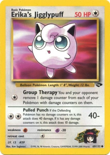 Jigglypuff d'Erika (69/132) [Défi Gym] 