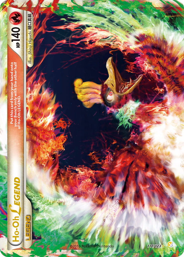 Ho-Oh LEGEND (111/123) [HeartGold &amp; SoulSilver : Ensemble de base] 