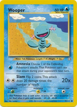 Wooper (82/111) [Néo Genèse] 