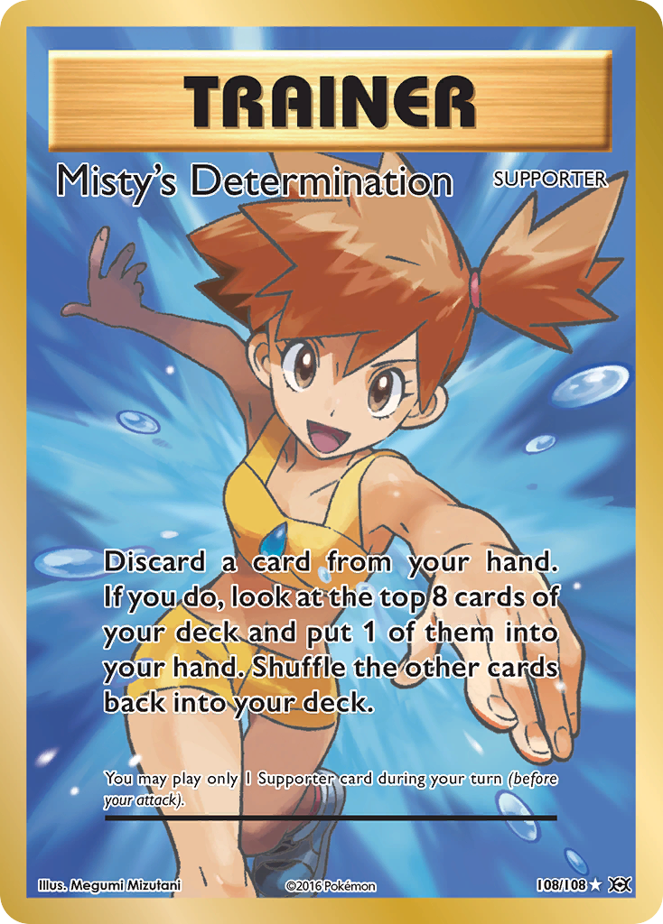 Détermination de Misty (108/108) [XY : Évolutions] 