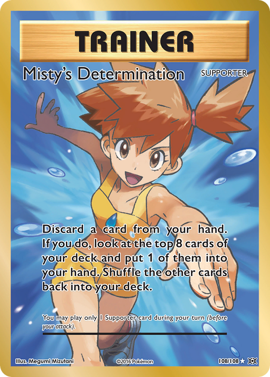 Détermination de Misty (108/108) [XY : Évolutions] 