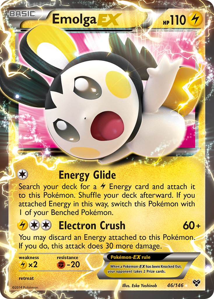 Emolga EX (46/146) [XY : Ensemble de base] 