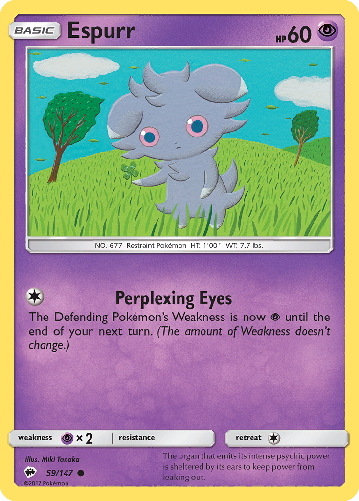 Espurr (59/147) [Soleil et Lune : Ombres Brûlantes] 