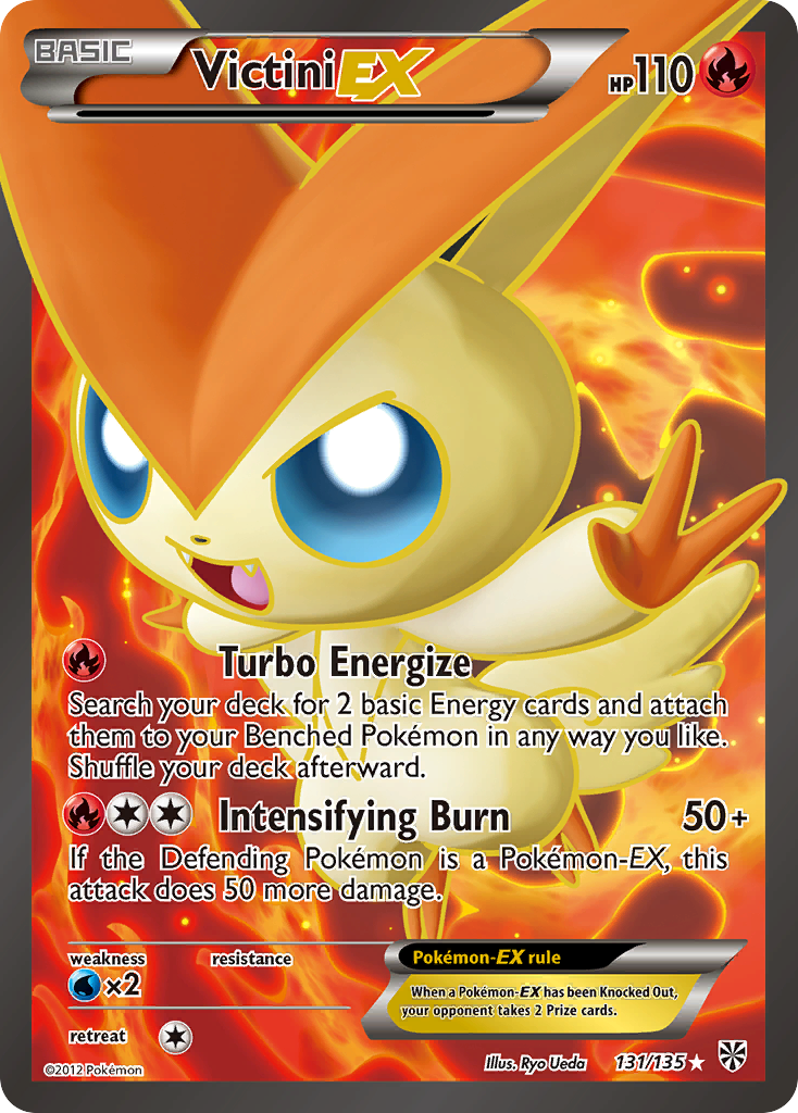Victini EX (131/135) [Noir et blanc : Tempête de plasma] 