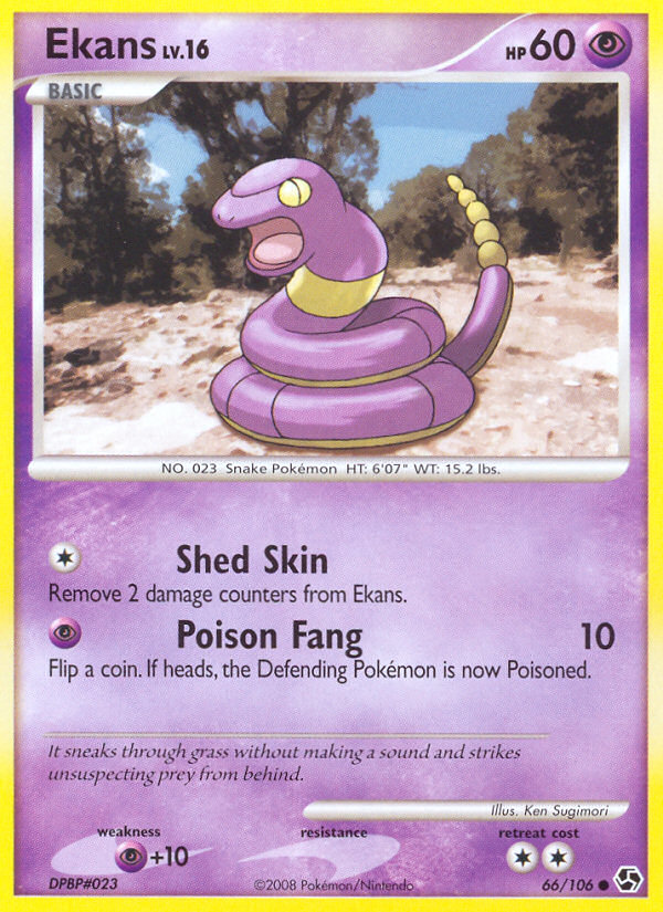 Ekans (66/106) [Diamant &amp; Perle : Grandes Rencontres] 