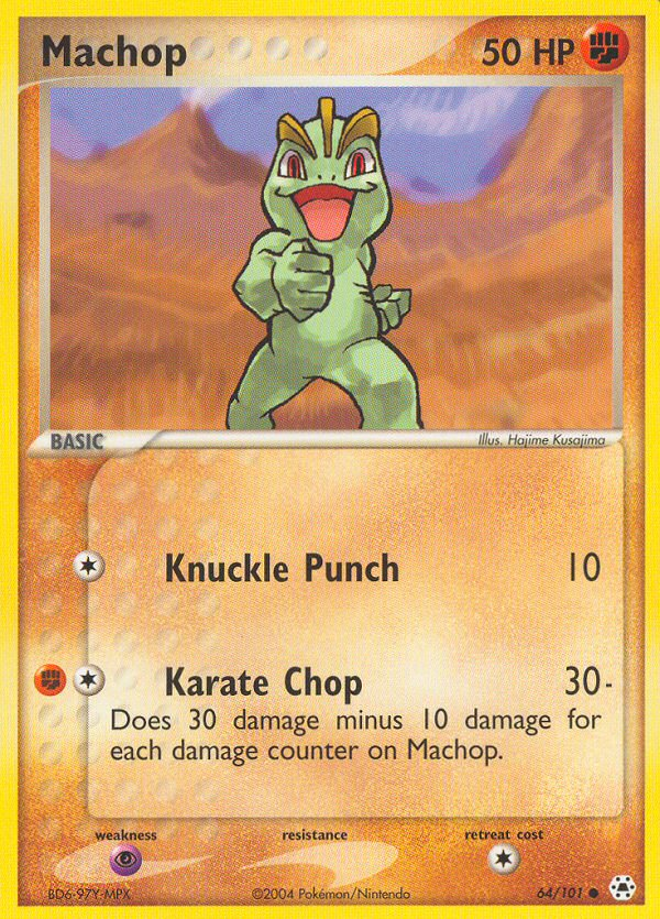 Machop (64/101) [EX : Légendes cachées] 