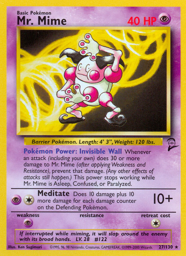 M. Mime (27/130) [Ensemble de base 2] 