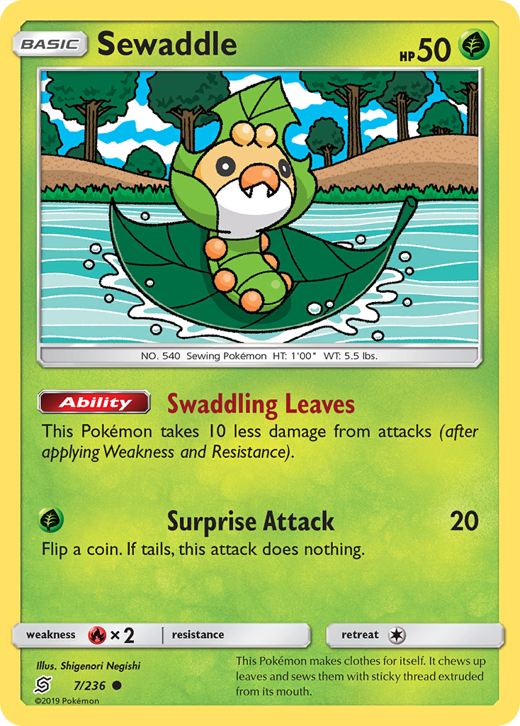 Sewaddle (7/236) [Soleil et Lune : Esprits Unifiés] 