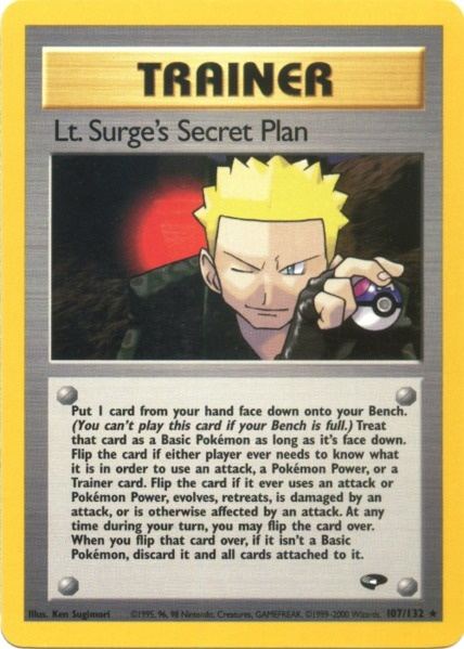 Plan secret du lieutenant Surge (107/132) [Gym Challenge] 