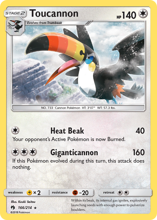 Toucannon (166/214) [Soleil et Lune : Tonnerre Perdu] 