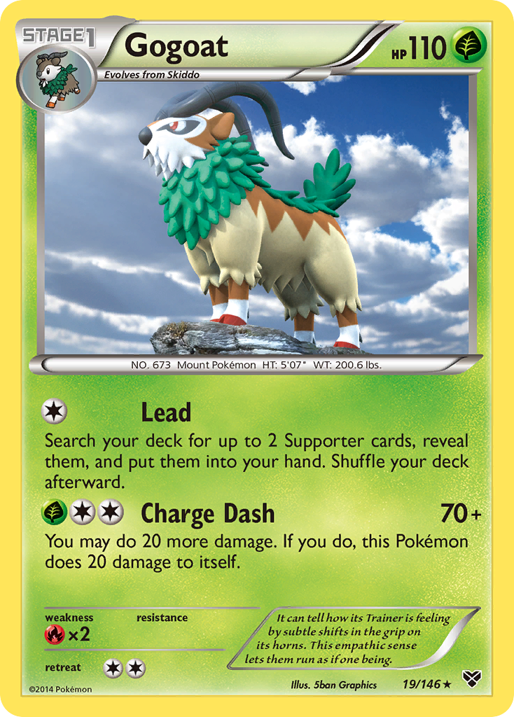 Gogoat (19/146) [XY : Ensemble de base] 