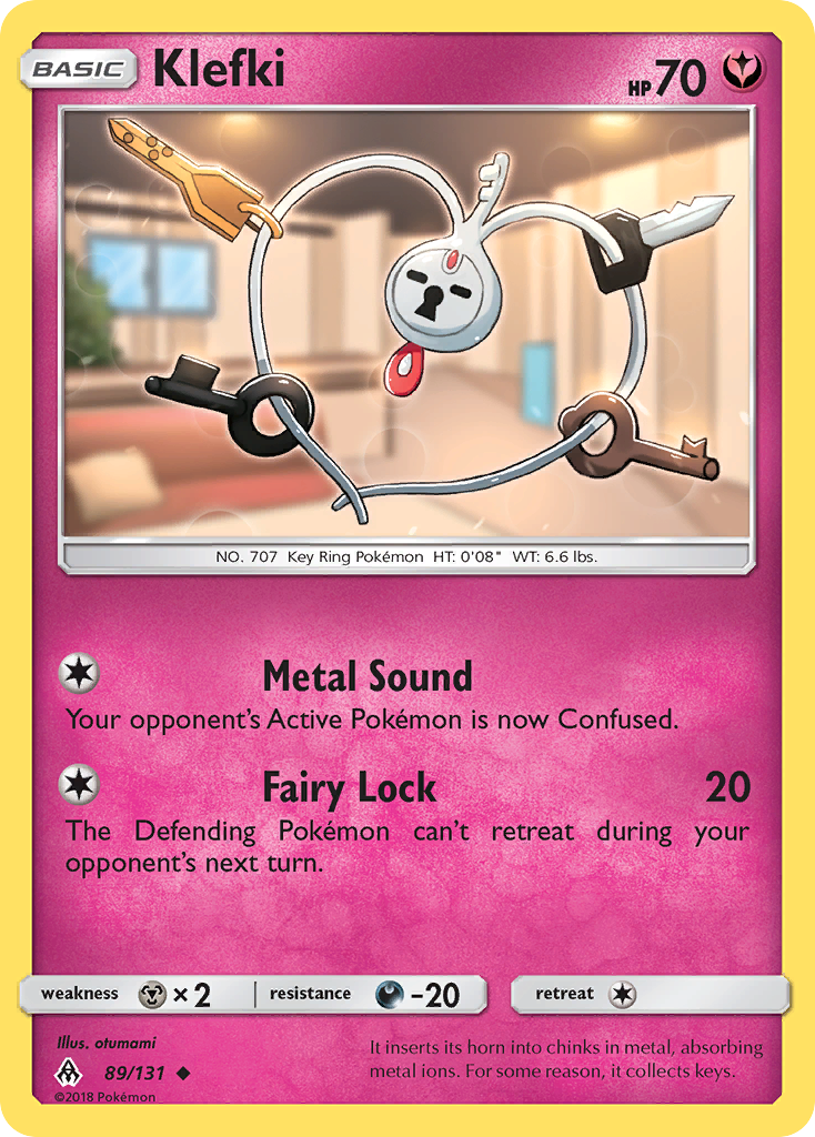 Klefki (89/131) [Soleil et Lune : Lumière interdite] 
